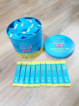 헬스업 프로바이오 생유산균 퍼스트 新 — 5점을 준 리뷰어가 2021년 6월 올린 사용 사진
