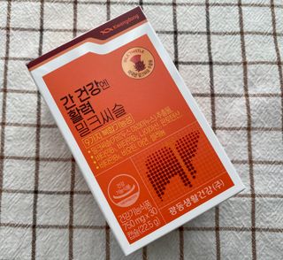 광동생활건강 [9가지 복합기능성] 광동 간 건강엔 활력 밀크씨슬 — 5점을 준 리뷰어가 2023년 3월 올린 사용 사진