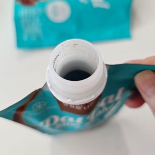 달달슬림쉐이크 구매평★달달슬림 맛있는 단백질 쉐이크 파우치 다이어트 식사대용 프로틴 파우더 보충제 — 5점을 준 리뷰어가 2025년 8월 올린 사용 사진