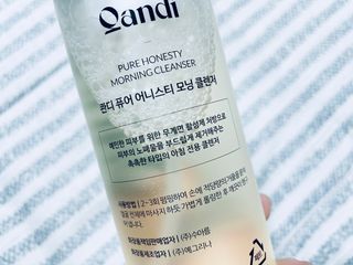 헤어플러스 콴디 아침세안제 폼클렌징 퓨어 어니스티 모닝클렌저 — 5점을 준 리뷰어가 2021년 3월 올린 사용 사진