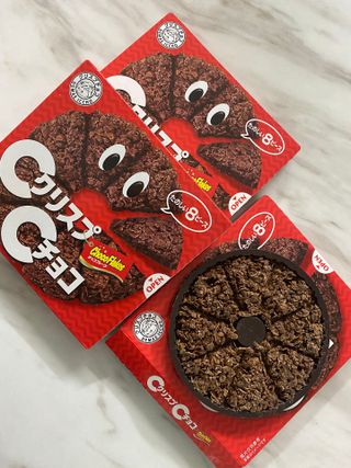 NISSIN 닛신 크리스피 초코 — 4.5점을 준 리뷰어가 2022년 12월 올린 사용 사진
