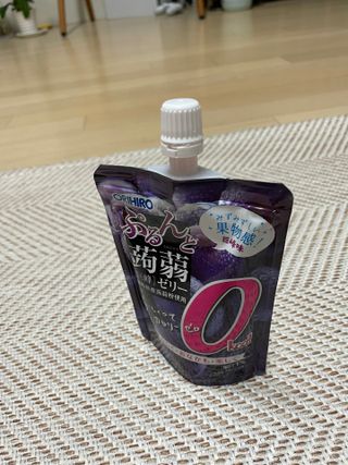 ORIHIRO 오리히로 곤약젤리 제로칼로리 130g 4종 4팩(맛별로 1팩씩) — 5점을 준 리뷰어가 2023년 2월 올린 사용 사진