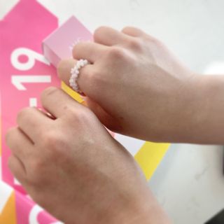 AHC 아우라 시크릿 톤업 벨벳 — 5점을 준 리뷰어가 2021년 4월 올린 사용 사진