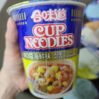 NISSIN 닛신 컵누들  4종 - 씨푸드오리지날, 씨푸드 스파이시, 씨푸드 커리, 씨푸드 XO소스 — 5점을 준 리뷰어가 2021년 12월 올린 사용 사진