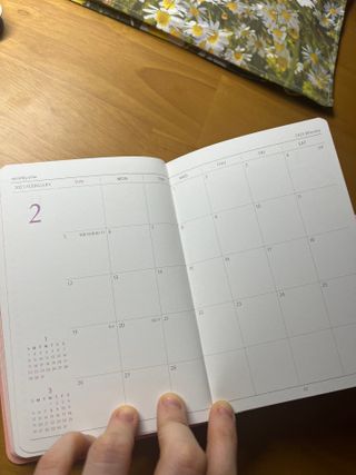리훈 2023년 이야기다이어리 숏 날짜형 — 5점을 준 리뷰어가 2023년 1월 올린 사용 사진
