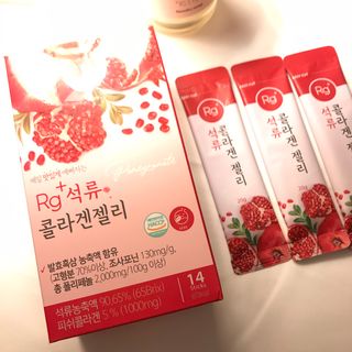 함초록 Rg+ 석류콜라겐젤리 — 5점을 준 리뷰어가 2021년 3월 올린 사용 사진