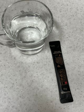 프리마인 자체 기업부설 연구소에서 찾아낸 건강한 수면의 비밀.  슬립토 플러스 30포 — 5점을 준 리뷰어가 2023년 5월 올린 사용 사진