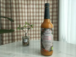 H365 [Kaskein Luomutyrniglögi] 핀란드 전통 무알콜 멀드와인 시벅톤 글로기 — 4점을 준 리뷰어가 2021년 5월 올린 사용 사진