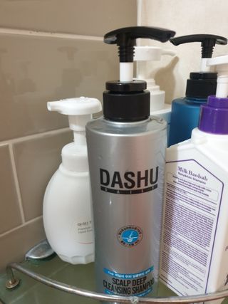 다슈코리아 다슈 데일리 두피 딥 클렌징 샴푸 500ml — 5점을 준 리뷰어가 2021년 2월 올린 사용 사진