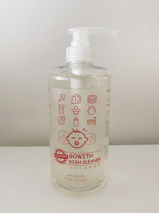고위드올인원 주방세제 750ml 리뷰 사진