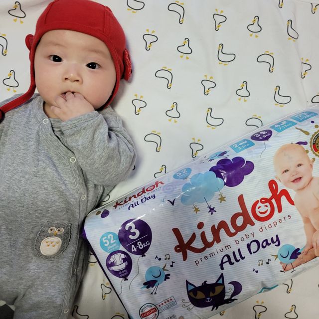 킨도 올데이 밴드형 기저귀 1팩 리뷰 사진