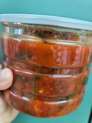 셰프애찬 알타리김치 총각김치 1kg — 5점을 준 리뷰어가 2022년 10월 올린 사용 사진