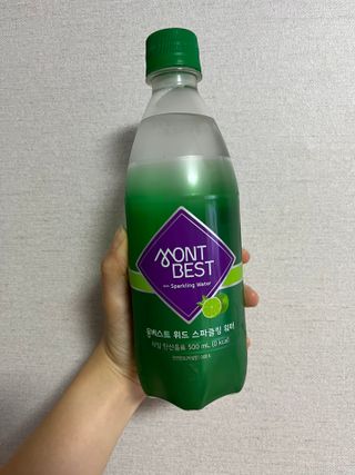 몽베스트 Montbest with Sparkling water Lime20병 — 5점을 준 리뷰어가 2022년 7월 올린 사용 사진