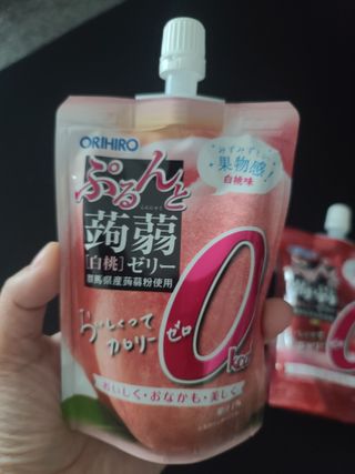 ORIHIRO 오리히로 곤약젤리 제로칼로리 130g 4종 4팩(맛별로 1팩씩) — 5점을 준 리뷰어가 2023년 3월 올린 사용 사진