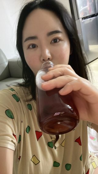 클린24시간 1BOX(5포) + 전용보틀(500ml) — 5점을 준 리뷰어가 2023년 3월 올린 사용 사진