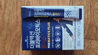 메이준뉴트리 더블액션 프리바이오틱스 플러스+ — 5점을 준 리뷰어가 2021년 7월 올린 사용 사진