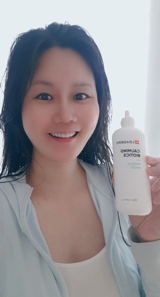 리더스코스메틱 리더스 카밍 바이오틱스 에센스 워터 — 5점을 준 리뷰어가 2021년 3월 올린 사용 사진