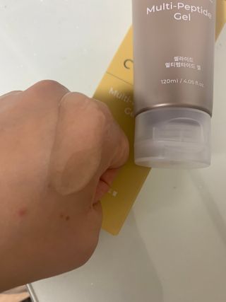 셀라이드 멀티펩타이드 젤 120ml — 4.5점을 준 리뷰어가 2021년 6월 올린 사용 사진