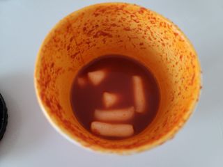 유비쿡 컵떡볶이 매운컵떡볶이2개/ 짜장컵떡볶이 2개  총 4개세트 — 4점을 준 리뷰어가 2021년 3월 올린 사용 사진