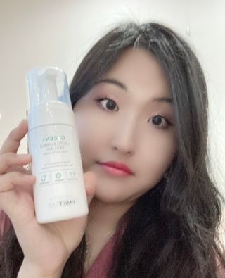 파시랩 그린 플러스 락토 버블 필링 — 5점을 준 리뷰어가 2021년 5월 올린 사용 사진
