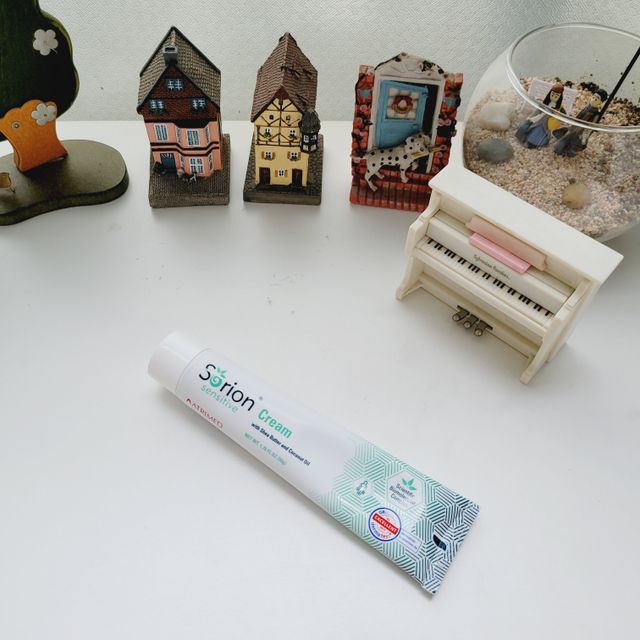 건선/아토/습진/민감성 피부 천연보습진정크림 소리온 크림 & 센시티브 크림 50g 리뷰 사진