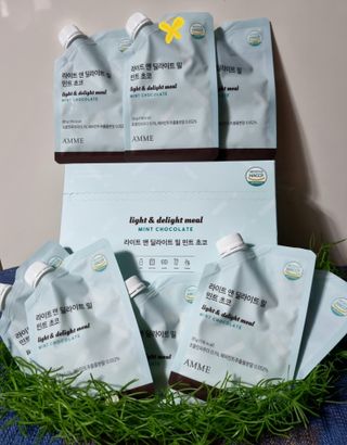 아므_이너뷰티 라이트 앤 딜라이트 밀 민트 초코 — 5점을 준 리뷰어가 2021년 7월 올린 사용 사진