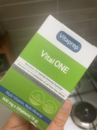 뉴트리션팩토리 비타프렙 바이탈원 종합비타민 멀티비타민 600mg — 5점을 준 리뷰어가 2021년 10월 올린 사용 사진