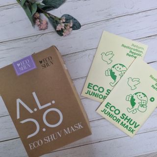 알도(A.L.D.O) 알도 에코슈브 주니어 마스크(중형) — 5점을 준 리뷰어가 2022년 9월 올린 사용 사진