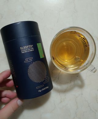 프리마인 자체 기업부설 연구소에서 찾아낸 건강한 수면의 비밀.  슬립토 플러스 30포 — 5점을 준 리뷰어가 2021년 9월 올린 사용 사진