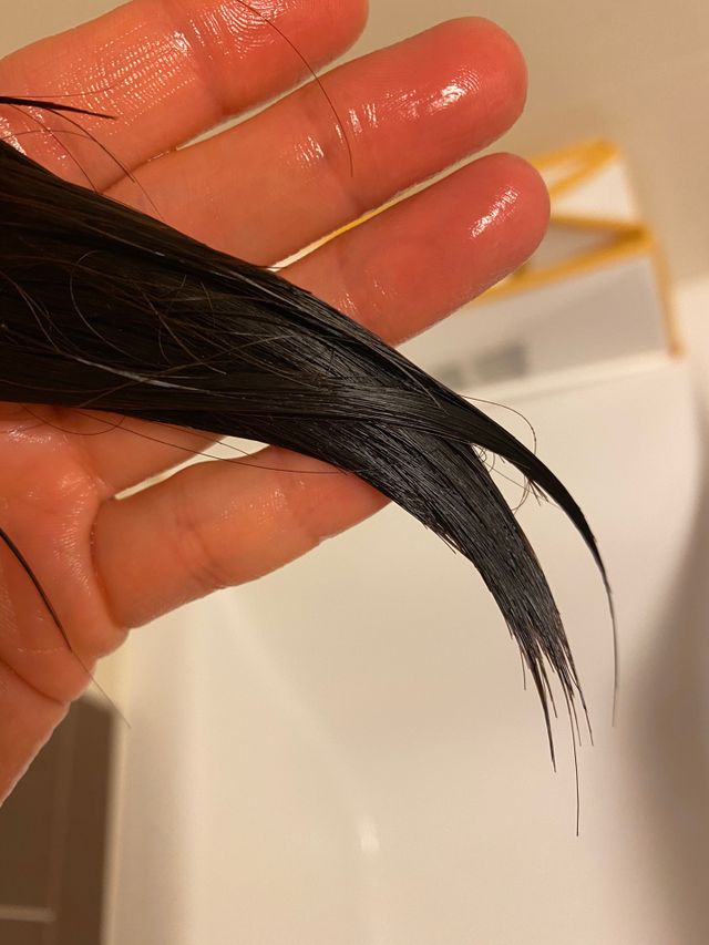 트리마이 안티헤어로스 올인원 앰플팩 리뷰 사진