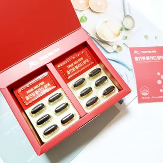 트루헬퍼 홀인원 블러드큐어 혈행+혈압+콜레스테롤 한번에 1박스 1개월 — 5점을 준 리뷰어가 2023년 2월 올린 사용 사진