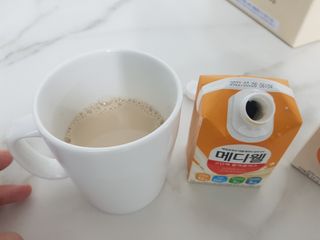 메디웰 살맛나는 캠페인 체험팩 — 5점을 준 리뷰어가 2021년 12월 올린 사용 사진