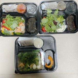 참살이도시락 작심삼일 샐러드도시락 3개 맛보기 새벽배송 또는 택배배송 — 5점을 준 리뷰어가 2021년 7월 올린 사용 사진