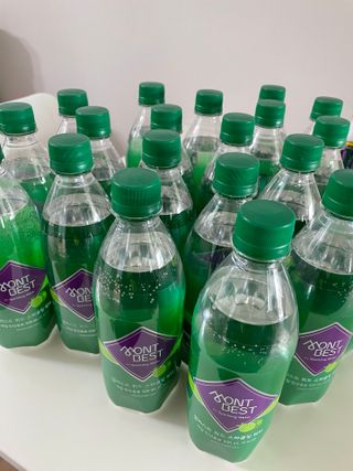 몽베스트 Montbest with Sparkling water Lime20병 — 4점을 준 리뷰어가 2021년 10월 올린 사용 사진