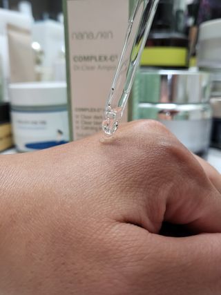 랑팡 EGF+FGF 10ppm 리포좀 앰플 원액 10ml — 5점을 준 리뷰어가 2021년 11월 올린 사용 사진