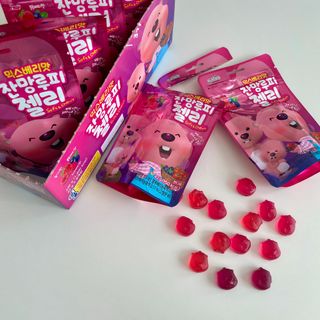 [팔도] 잔망루피젤리 믹스베리맛 42g 8개 — 5점을 준 리뷰어가 2022년 1월 올린 사용 사진