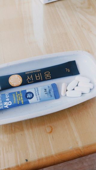 [뉴트릴렉스] 선비움 첨가물 없는 착한 차전자피 식이섬유  2박스 — 4점을 준 리뷰어가 2021년 8월 올린 사용 사진