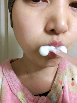 프리마인 유해균 뿐만 아니라 유익균까지 씻어내는 치약은 그만, 건강한 구강환경을 만드는 덴탈엔오 — 5점을 준 리뷰어가 2022년 1월 올린 사용 사진