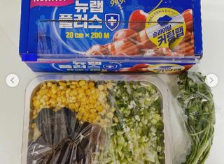브랜드K 플래그십스토어 [브랜드K X 뉴랩]슬라이딩 커터로 편리하게 친환경 뉴에코랩 2개 — 5점을 준 리뷰어가 2022년 2월 올린 사용 사진