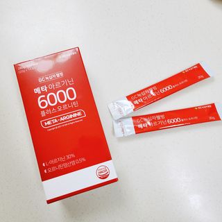 메타아르기닌 GC녹십자웰빙 메타 아르기닌 6000 플러스 오르니틴 — 4.5점을 준 리뷰어가 2022년 12월 올린 사용 사진