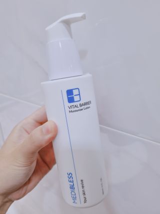 메디블레스 바이탈 베리어 로션 — 5점을 준 리뷰어가 2022년 5월 올린 사용 사진