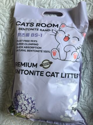 겟플렉스 켓플렉스 캣츠룸BS-1 고양이모래 4kg — 5점을 준 리뷰어가 2021년 1월 올린 사용 사진