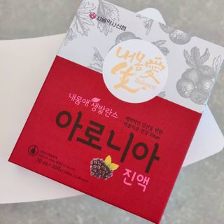 서울약사신협_내몸애생발란스아로니아_70ml x 30포 — 5점을 준 리뷰어가 2021년 6월 올린 사용 사진