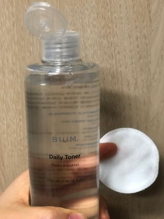 화이트리 비움 데일리 토너, 바하 0.5토너 세트 — 3점을 준 리뷰어가 2021년 1월 올린 사용 사진