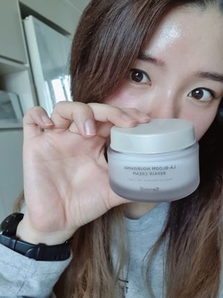 세렌디뷰티 라블룸 너리싱 리페어 크림 — 4점을 준 리뷰어가 2021년 3월 올린 사용 사진