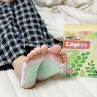 [레제르] 아로마 수액패치 발패치 30매입 -라벤더향/유칼립투스향/대나무향 — 4.5점을 준 리뷰어가 2022년 2월 올린 사용 사진