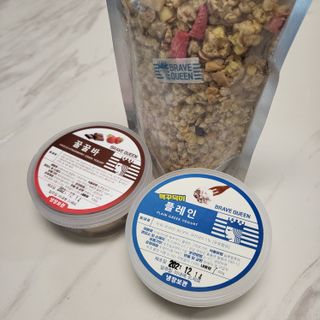 [브레이브퀸] 수제 그릭 요거트 + 그래놀라 세트 — 5점을 준 리뷰어가 2021년 12월 올린 사용 사진