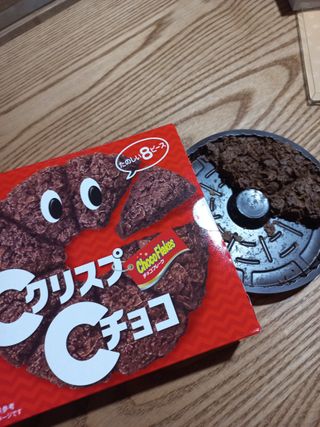 NISSIN 닛신 크리스피 초코 — 5점을 준 리뷰어가 2022년 12월 올린 사용 사진