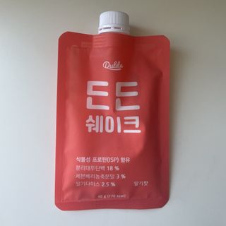 [덜다] 든든 식물성 단백질 쉐이크 40g X 7입 (곡물/딸기) — 5점을 준 리뷰어가 2023년 8월 올린 사용 사진
