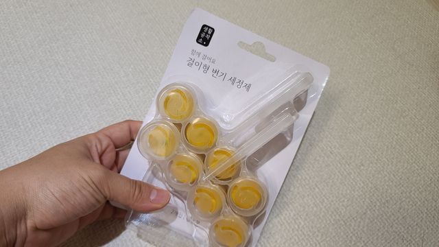 [생활공작소] 걸이형 변기세정제 2P x 5입 리뷰 사진